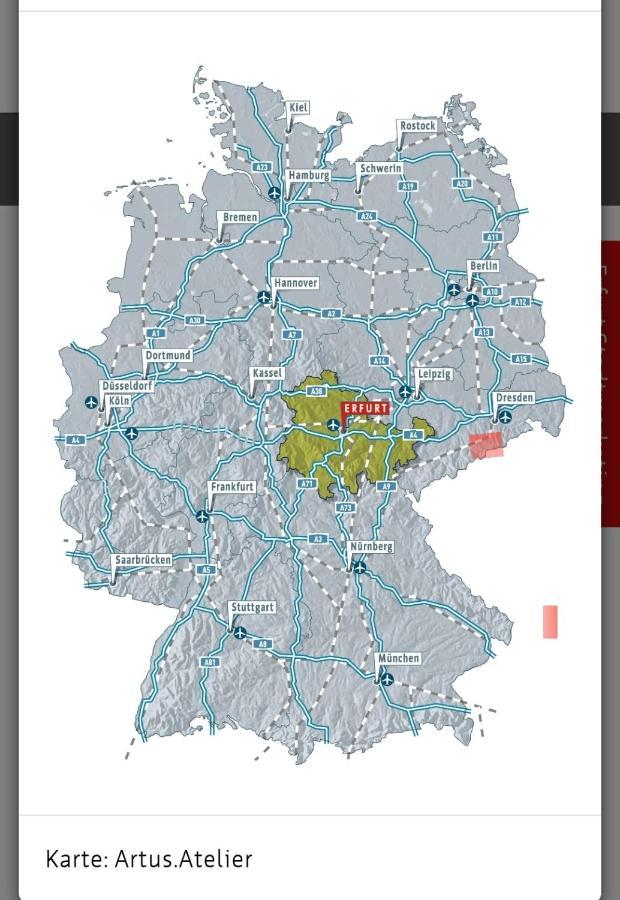 Meet And Greet Am Radfernweg E-Bike Verleih Modern 2 Erfurt Bagian luar foto